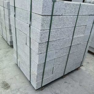 营口 芙蓉白火烧两面路沿石