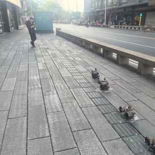 营口仿古石铺装效果