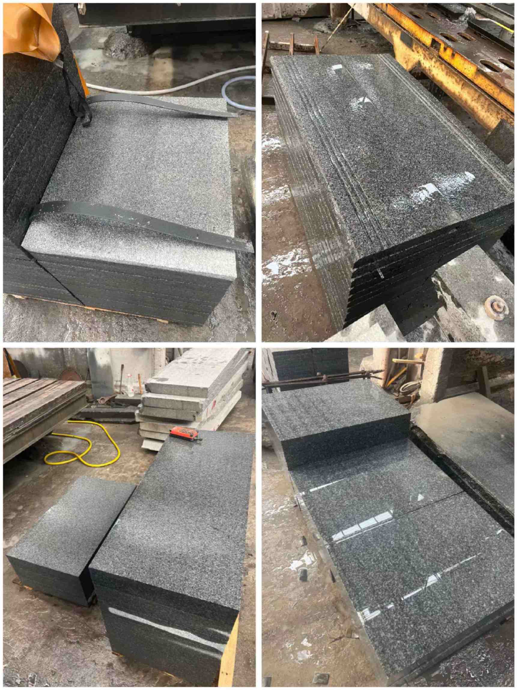 营口 芝麻黑地铺石材