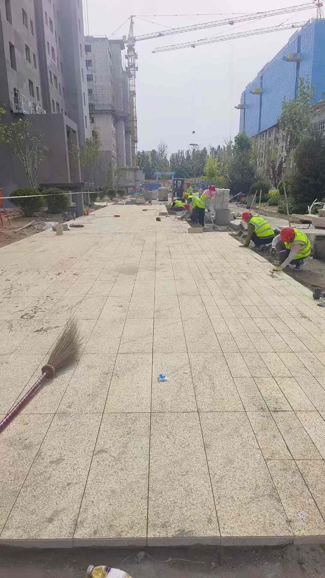 营口黄金麻荔枝面地铺案例