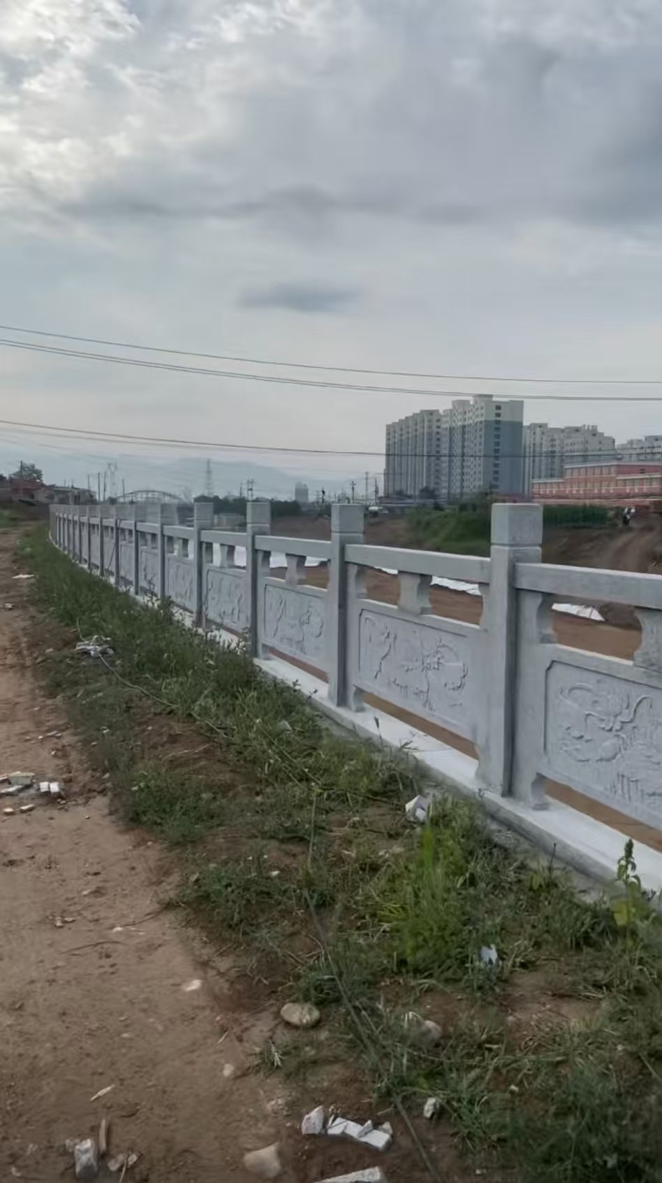 营口 石材河道栏杆