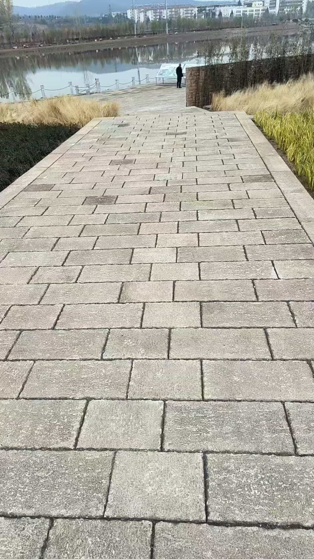 营口仿古石铺装效果