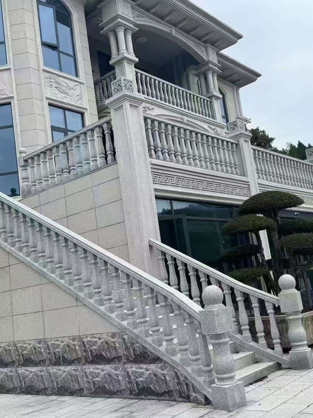 营口 芝麻白别墅，栏杆