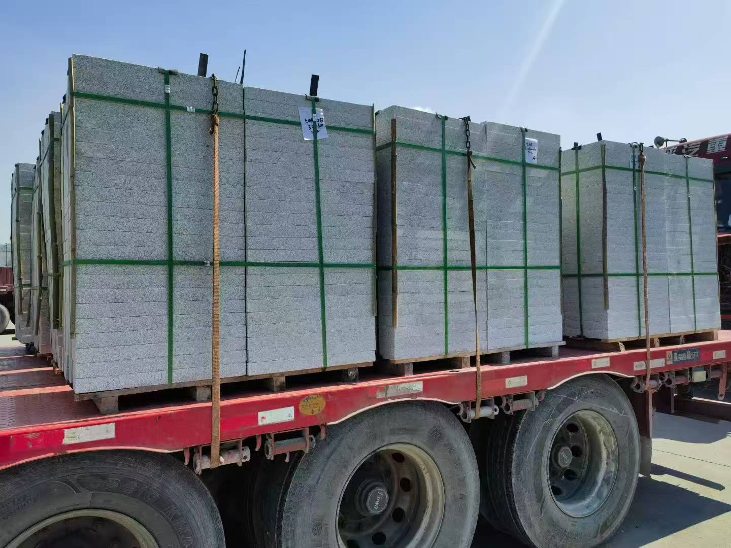 营口 芝麻白花岗岩地铺石